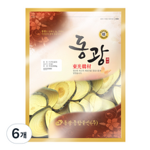 동광종합물산 지구목 동전 국내산, 600g, 6개