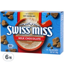 스위스미스 밀크 초콜렛 핫초코 믹스, 28g, 10개입, 6개