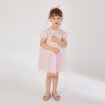 여아용 요정큐피트 반팔 원피스