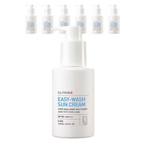 일리윤 저자극 이지워시 선크림 SPF50+ PA++++, 150ml, 7개