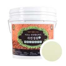 바른황토 바르는 천연황토벽지 자연정원 페인트 10L, 연초록, 1개