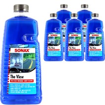 소낙스 더 뷰 에탄올 워셔액, 2L, 6개입