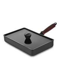 대일엠앤쿡 팬선생 생선구이 팬 + 뚜껑, 30 x 19 cm, 1세트