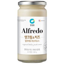 청정원 알프레도 생크림&치즈 파스타소스, 350g, 1개