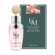 유멜 시그니처 카 디퓨저 20ml, 피치코튼, 1개