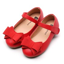 키펀트 여아용 스웨이드 리본 구두 K-42