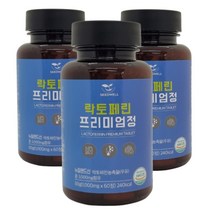 시드웰 락토페린 프리미엄 정 60g, 60정, 3통