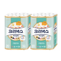 크리넥스 울트라클린 카카오프렌즈 화장지 30m, 30롤, 2개