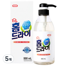 신희 홈워시 홈드라이세제, 500ml, 5개