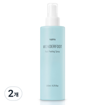 바디바 원더풋 풋 필링 스프레이, 2개, 200ml