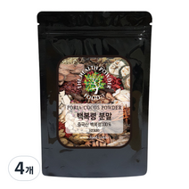 스쿨아이 중국산 백복령 분말, 4개, 200g