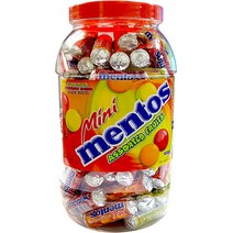 멘토스 미니 푸르티 츄잉캔디, 1000g, 1세트