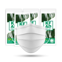 클린 KF-AD 덴탈 마스크 비말차단 식약처허가 대형, 50개입, 1개