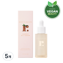 루츠레서피 당근 오일 세럼, 30ml, 5개