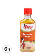 폴리보이 퍼니쳐 폴리시 라이트 광택크리너, 100ml, 6개