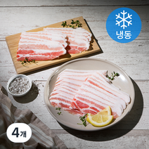 맛기픈 수입산 대패삼겹살 (냉동), 500g, 4개