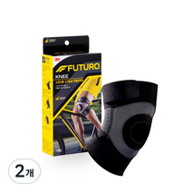 3M 후투로 스포츠형 고기능성 무릎 보호대 M, 2개