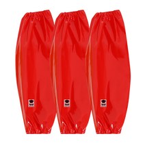 팀쿡 유광 방수토시 FREE, 레드, 3세트