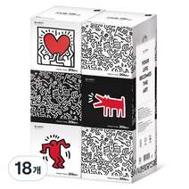 키스해링 ART 미니티슈, 250매, 18개