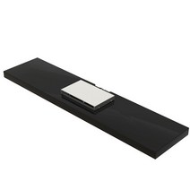 저스트월 미디어 무지주 선반 120, 블랙