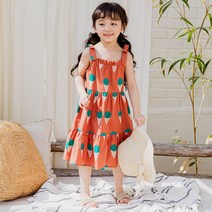 라라아망 여아용 카멜리 원피스
