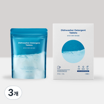 동구밭 타블렛 올인원 식기세척기 세제, 240g, 3개