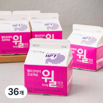 한국야쿠르트 윌 저지방 에코, 180ml, 36개