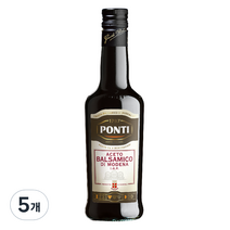 폰티 식초, 발사믹식초, 500ml, 5개