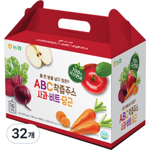 농협 ABC 착즙주스, 100ml, 32개