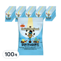머거본 쿠앤크맛 아몬드, 10g, 100개