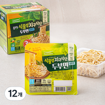지구식단 풀무원 식물성 지구 식단 두부면 얇은면, 300g, 4개