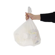 조은리빙 분리수거함 비닐 중형, 100개, 26L