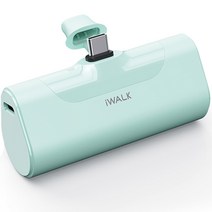 아이워크 미니 보조배터리 C타입, DBL4500C, 민트