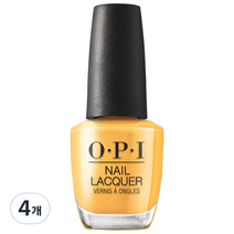 오피아이 네일락커 매니큐어, N82, 4개, 15ml