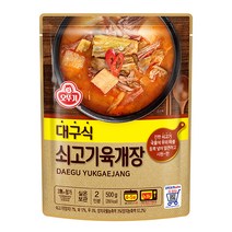 오뚜기 대구식 쇠고기육개장, 500g, 1개