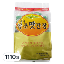 이엔 미니 양조 맛간장, 5.6ml, 1110개