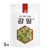 자연초 감잎차, 150g, 5개, 5개