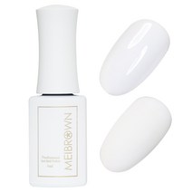 메이브라운 컬러 젤 6ml, M19 화이트네일, 1개