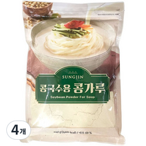 성진식품 콩국수용 콩가루, 800g, 4개