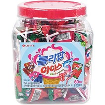 롯데제과 롤리팝 아이스 캔디, 11g, 60개