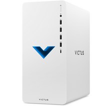 HP 빅터스 게이밍 데스크탑 Ceramic White Metal 15L TG02-0001kr (라이젠5-5600G WIN11 Home RAM 16GB NVMe 512GB RTX 3060 Ti), 기본형