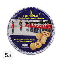 임페리얼 데니쉬 스타일 버터쿠키, 500g, 5개