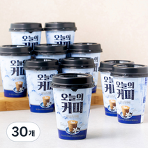 빙그레 오늘의 커피 바닐라라떼, 250ml, 30개