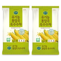 순작 유기농 옥수수 수염차 티백, 300g, 2개