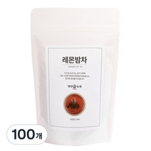 청년농원 저온가공 레몬밤차 삼각티백, 0.7g, 100개