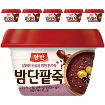 양반 밤단팥죽, 285g, 6개