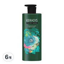 케라시스 샤르망 머스크 퍼퓸 샴푸, 600ml, 6개