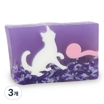 프라이멀엘리먼츠 바디솝 화이트캣, 165g, 3개