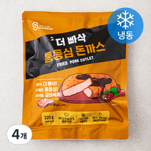 상신 더 빠삭 통등심 돈까스 2개입 (냉동), 320g, 4개