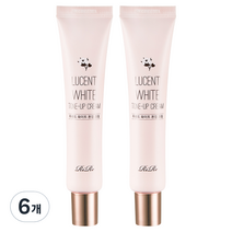 리르 루센트 화이트 톤업 크림, 6개, 40ml